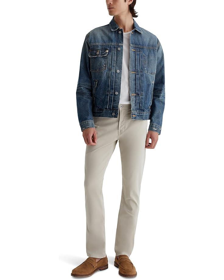 Everett Slim Straight Leg Twill Pants Product Image