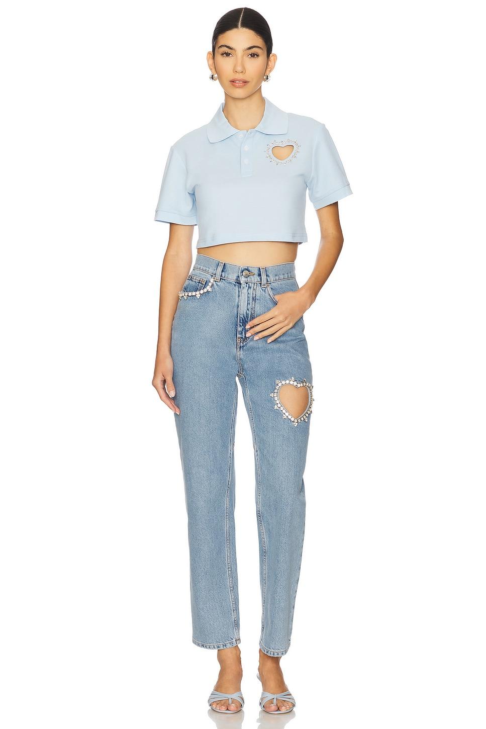 Crystal Heart Straight Leg AREA Product Image