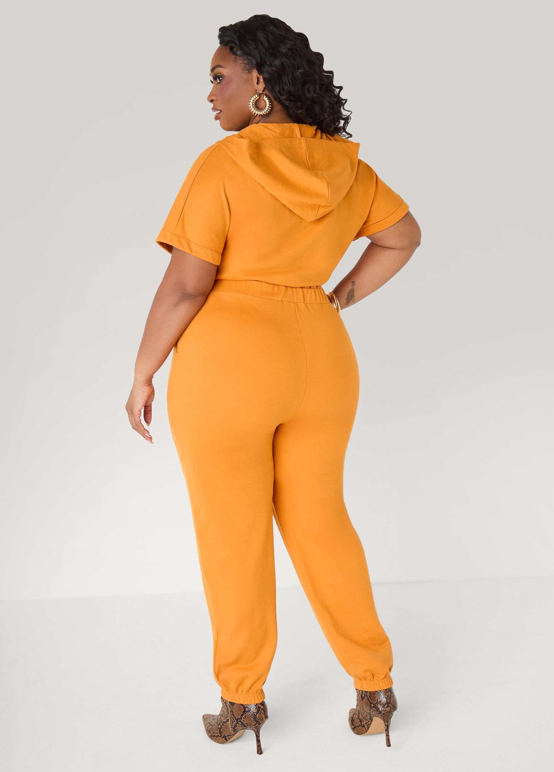 French Terry Joggers Jumpsuit Product Image