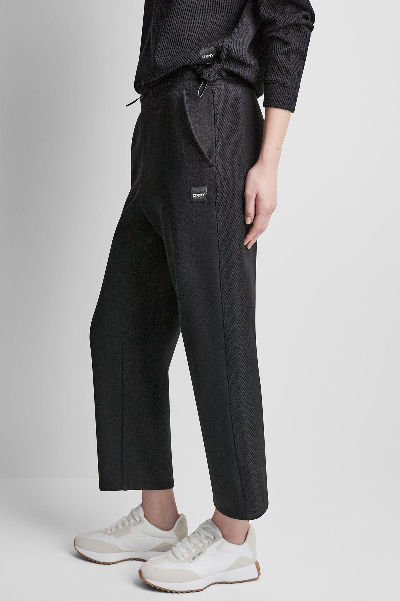 JACQUARD MIX HIGH-RISE ANKLE PANT Product Image