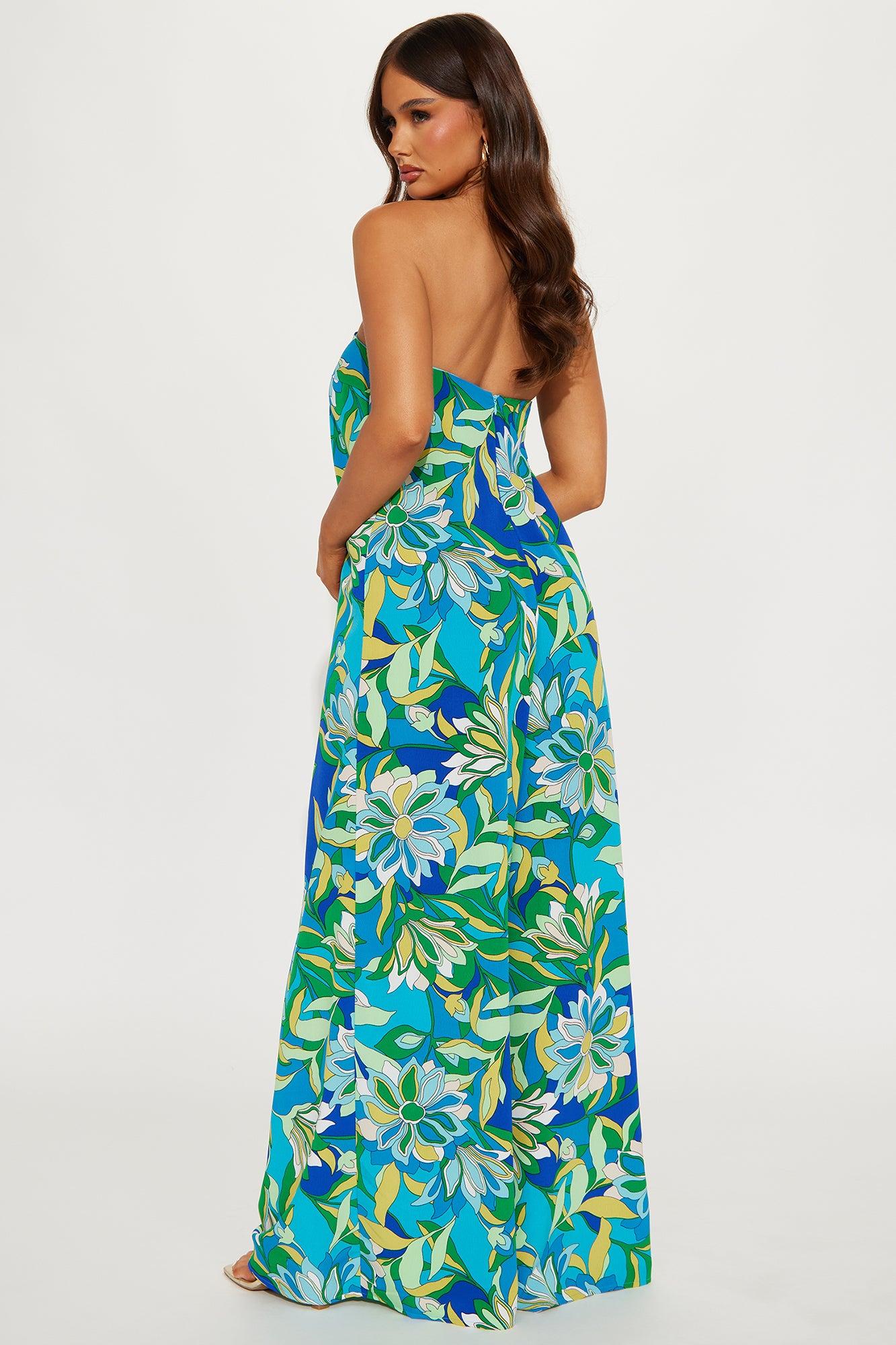 Misty Jumpsuit - Blue/combo Product Image