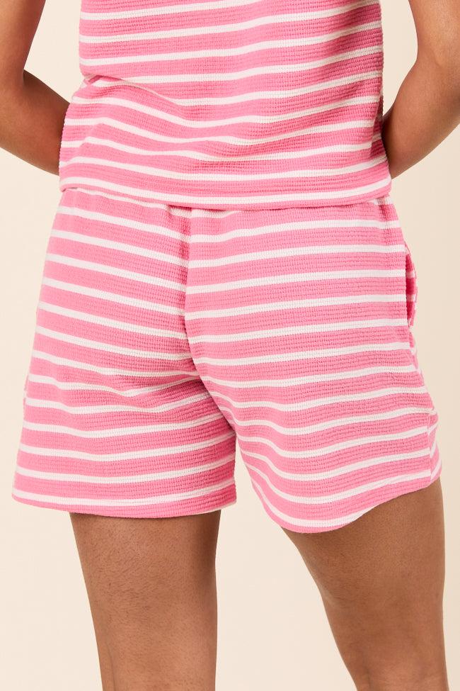 Eloise Pink Striped Shorts FINAL SALE Product Image