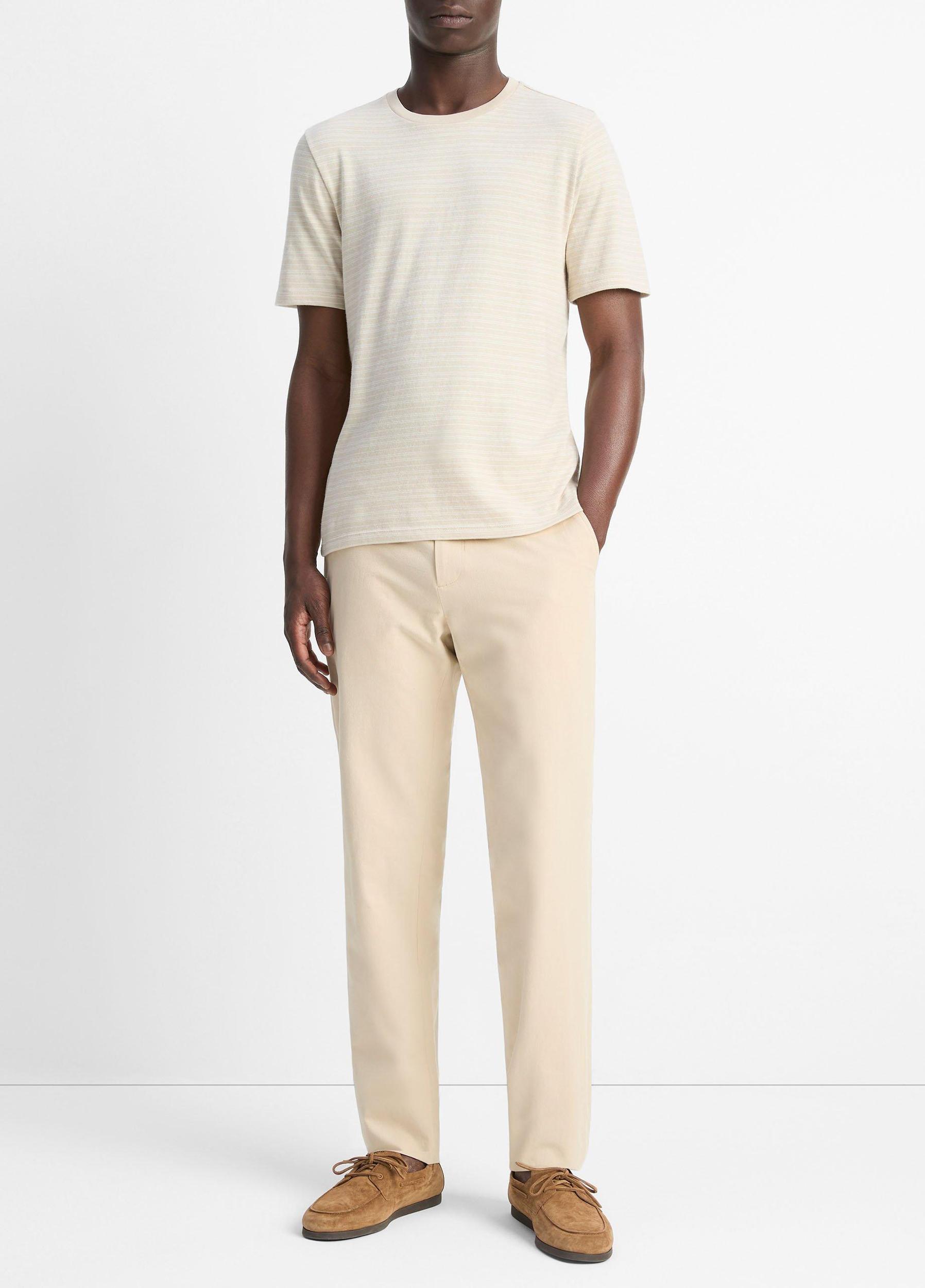 Striped Cotton T-Shirt Product Image