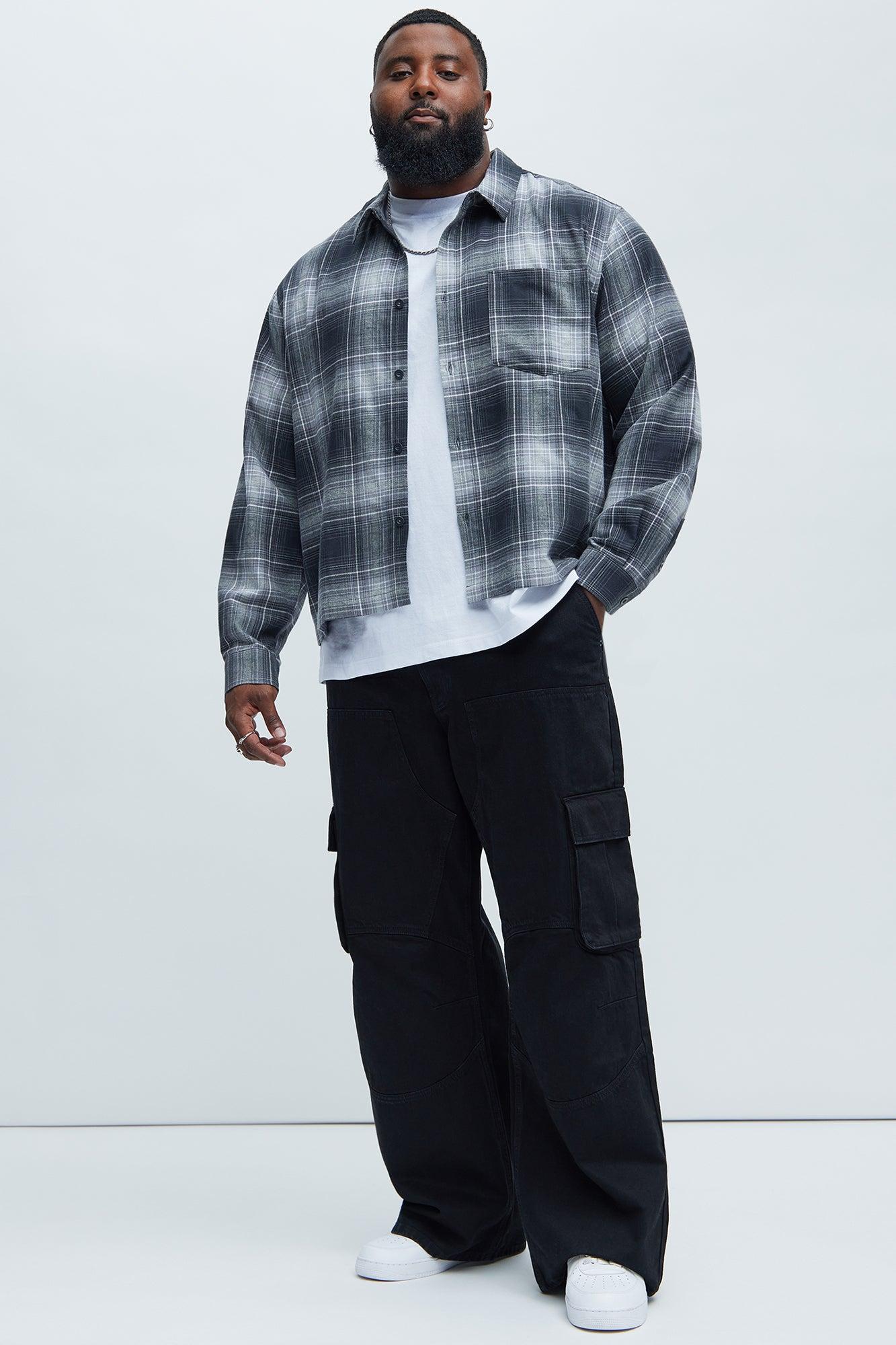 Eatonia Flannel Shirt - Grey/combo Product Image