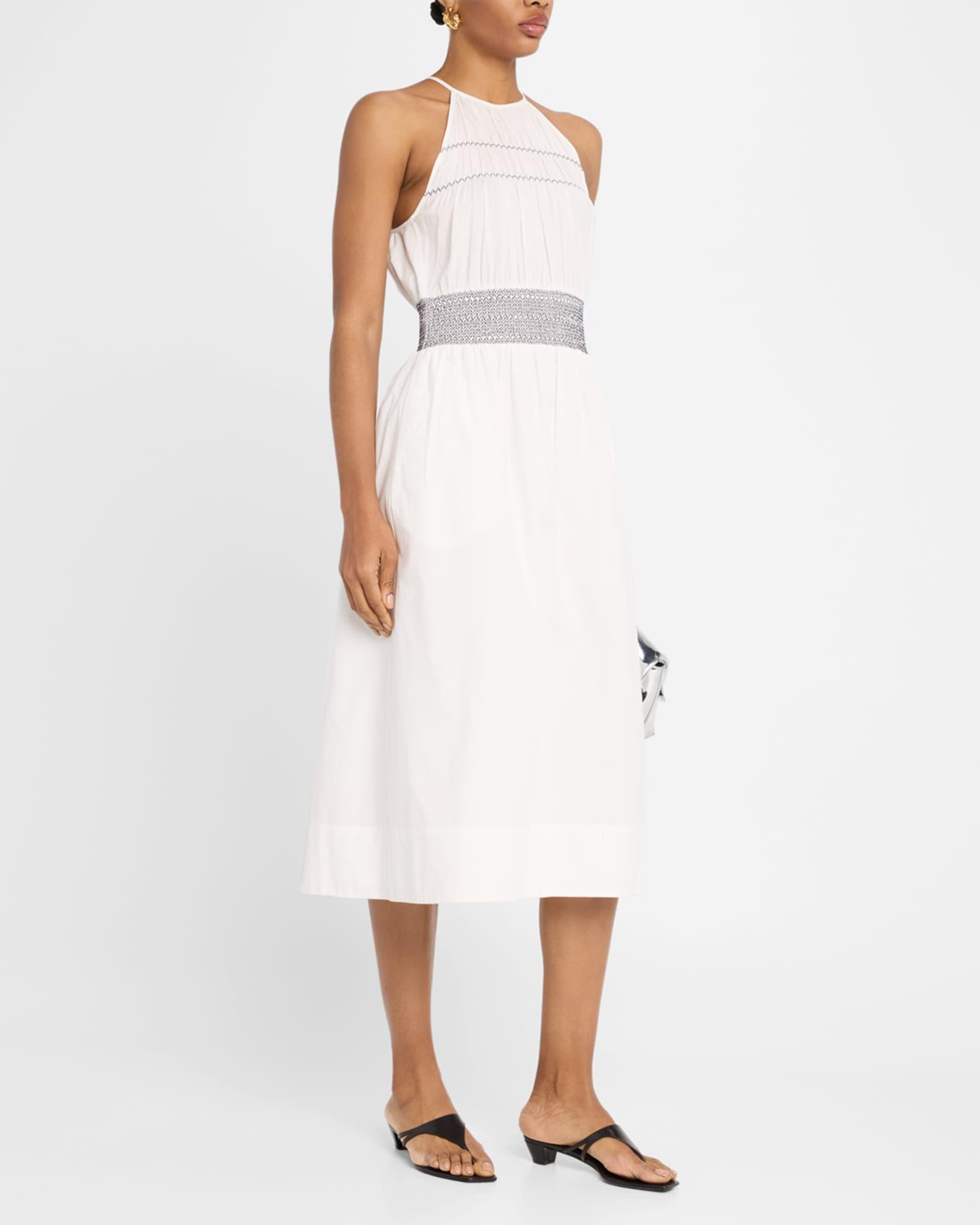 Melanie High-Neck Midi Dress Product Image