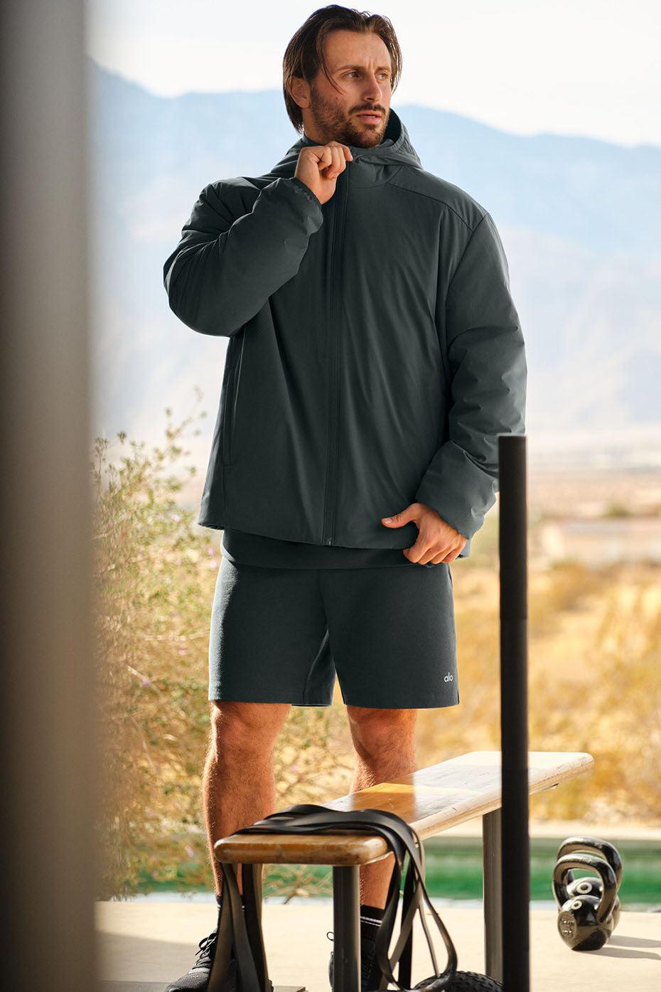 Elemental Full-Zip Jacket - Charcoal Green Product Image