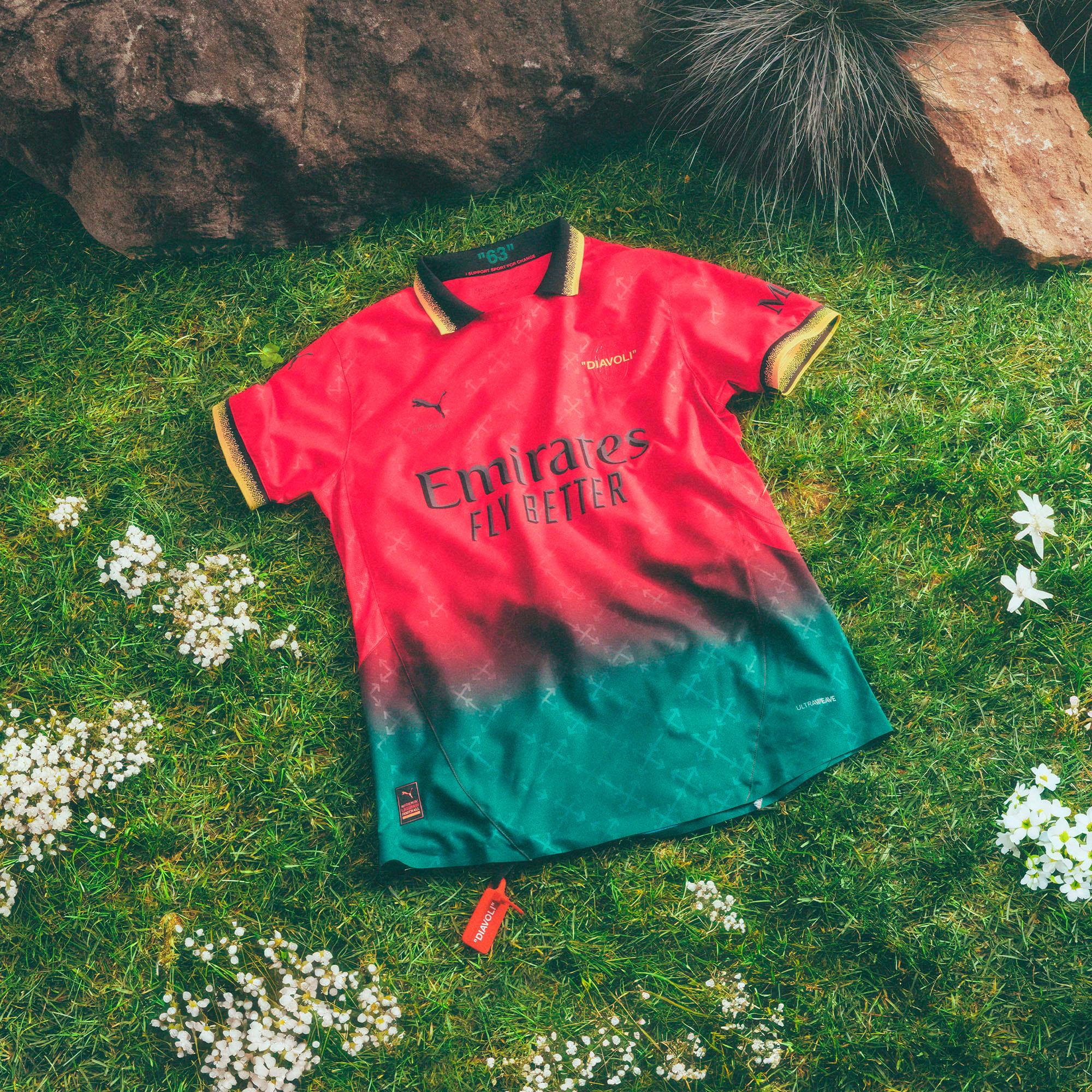 AC MILAN x OFF-WHITE™ Replica Men's Soccer Jersey Product Image