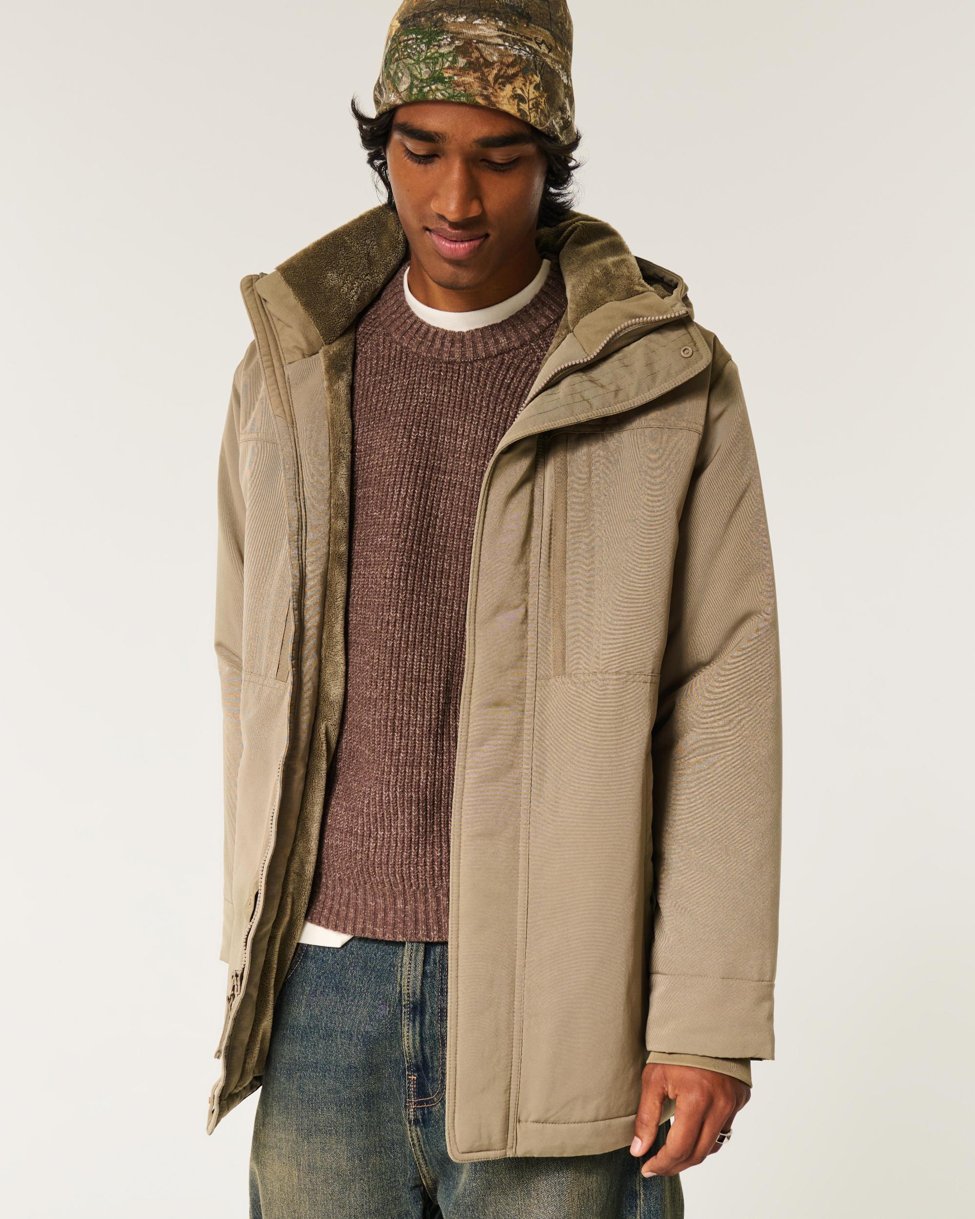 Faux Fur-Lined Parka Product Image