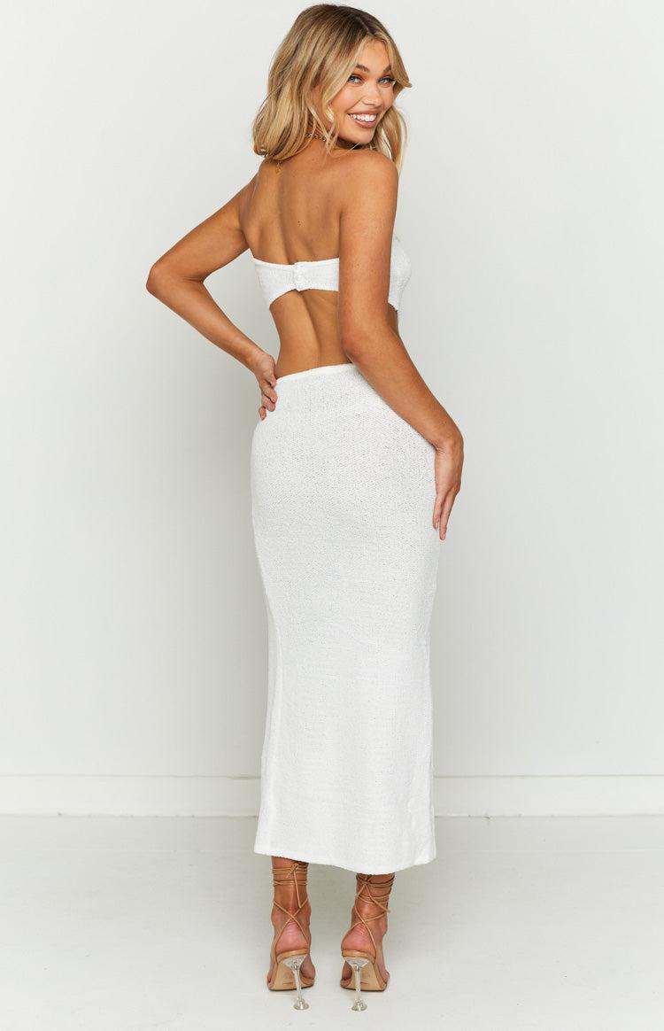 Harbour White Midi Dress Product Image