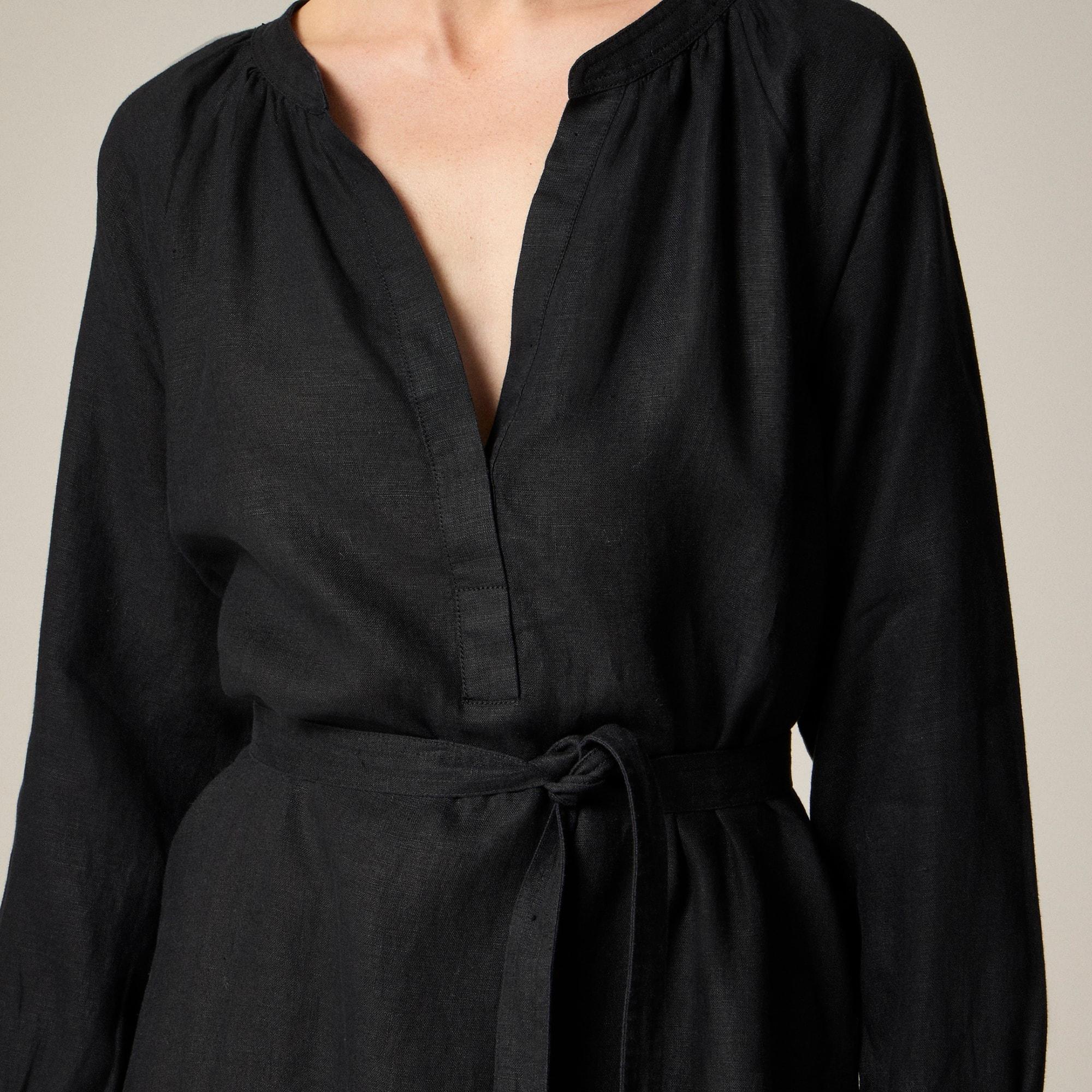 Cabana dress in linen Product Image