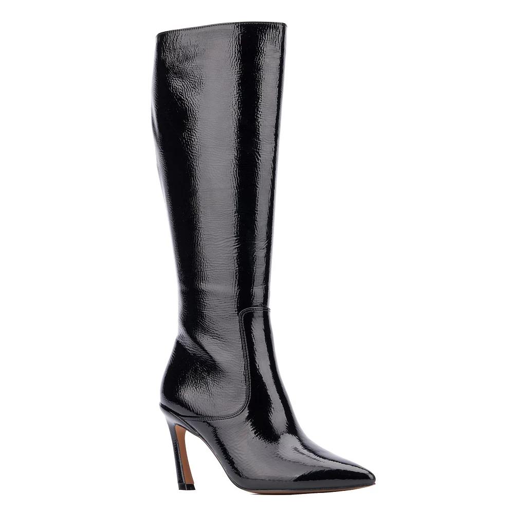 New York & Company Krystelle Womens Faux-Leather Boots Product Image