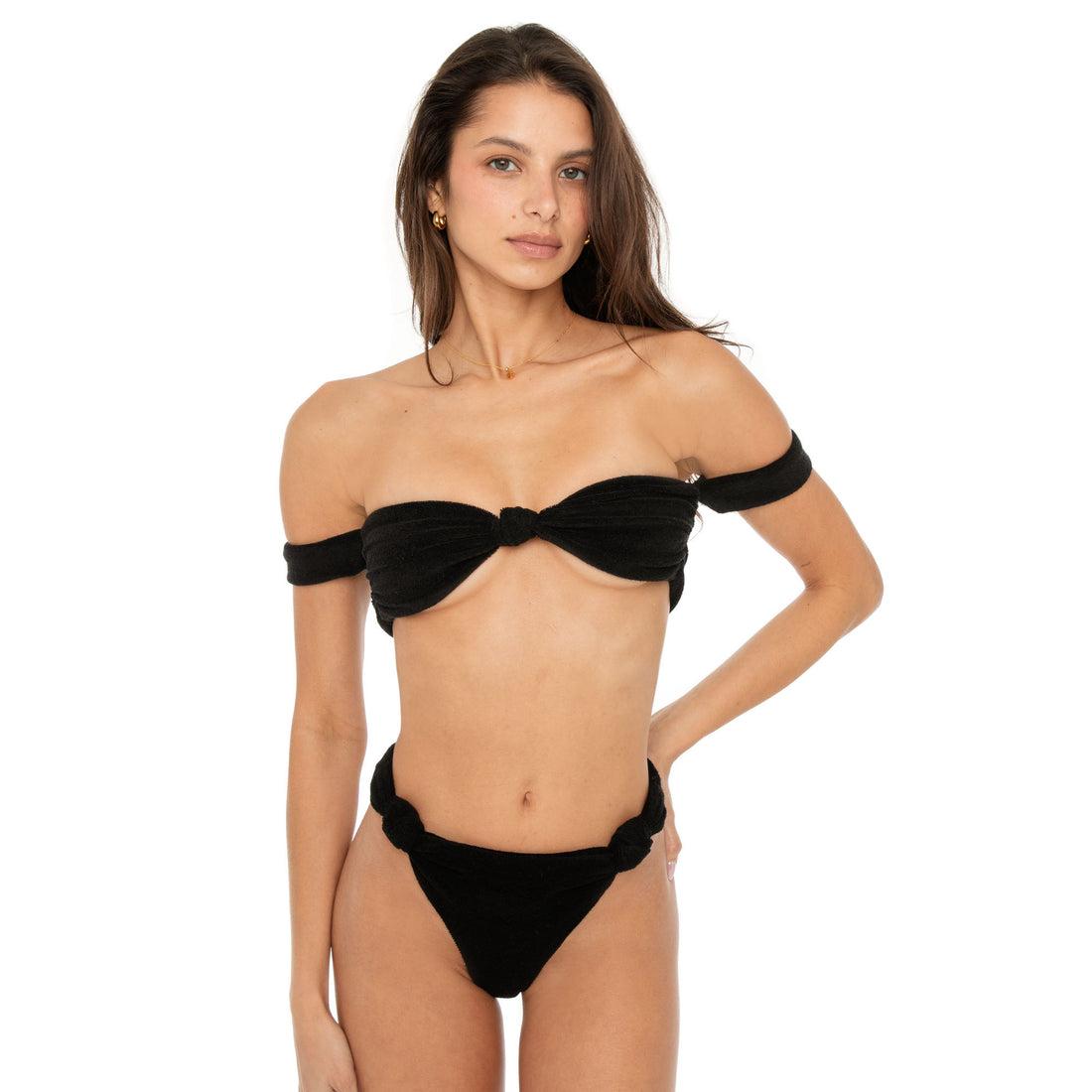 Zora Terry Bikini Top Product Image