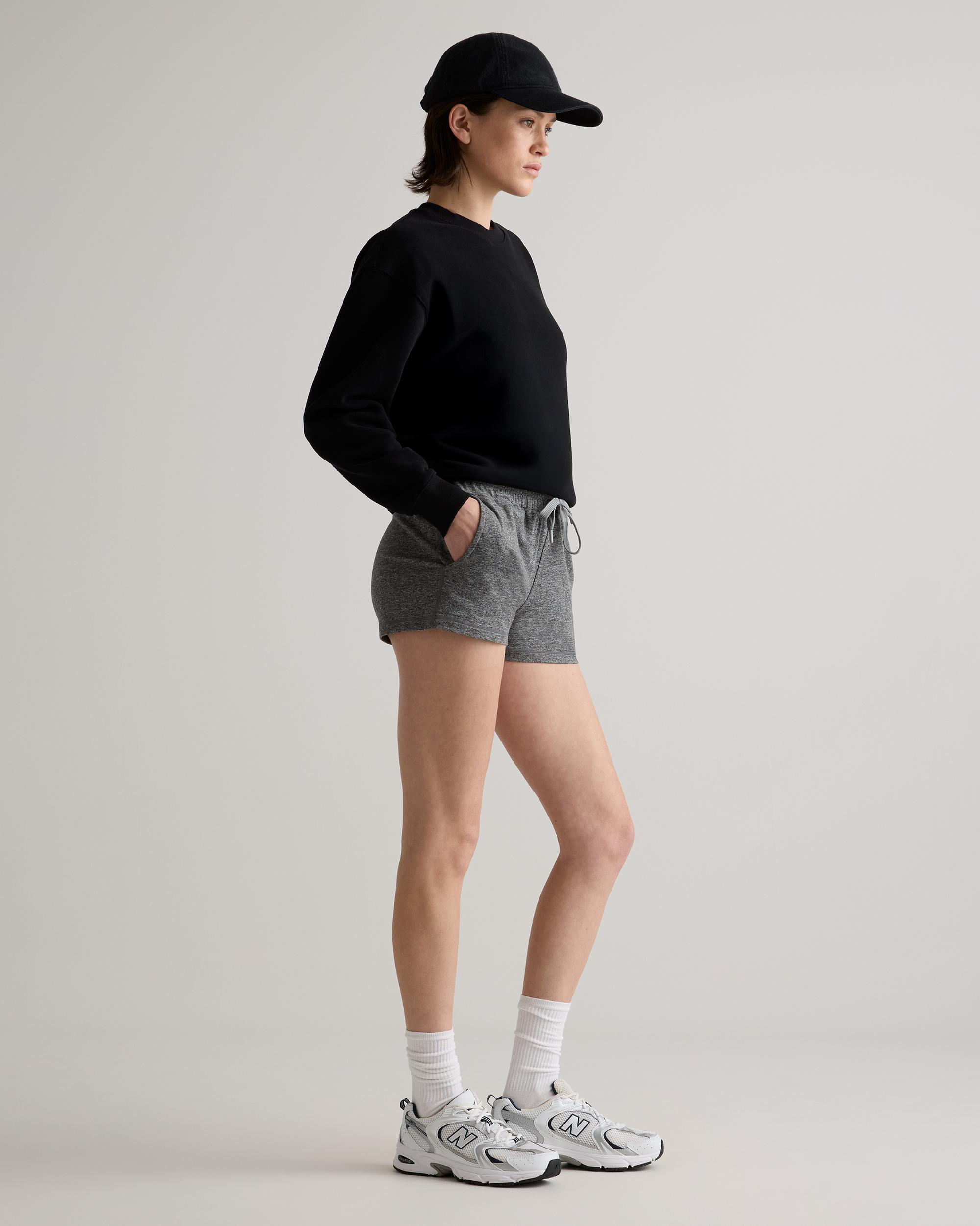 Quince | Women's Super Soft Performance Shorts Flowknit Activewear, Recycled Polyester Product Image