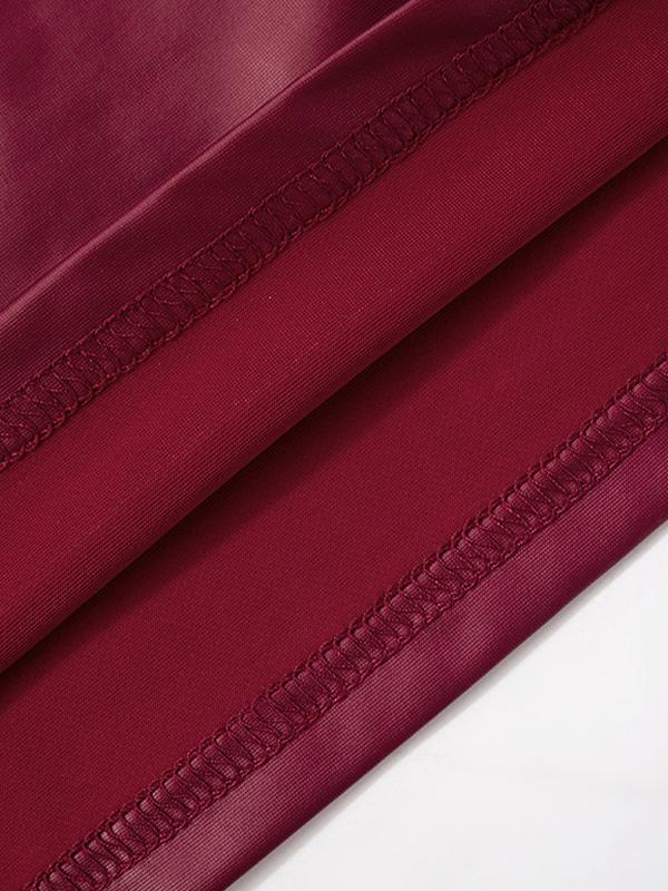 Plain Square Neck Casual Tank Top Product Image