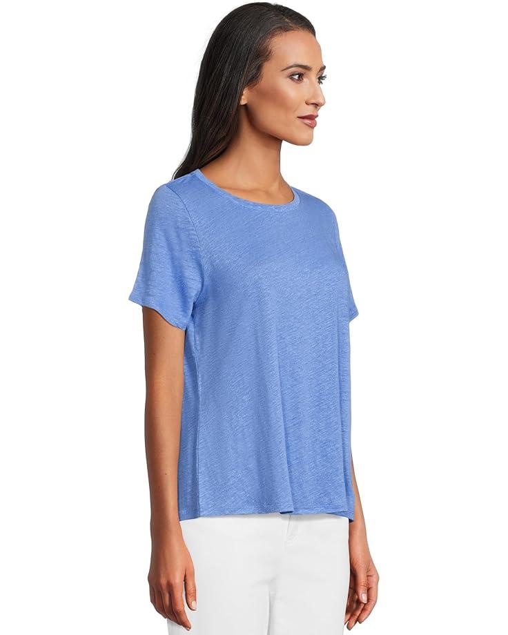 Women's Eileen Fisher Crew Neck Short Sleeve Tee Product Image