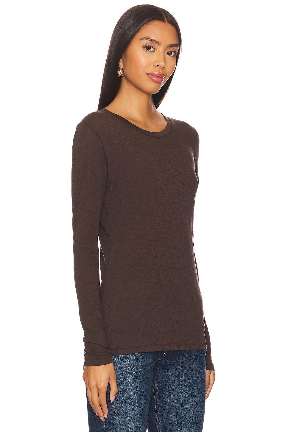 Long Sleeve Classic Crew Top Goldie Product Image