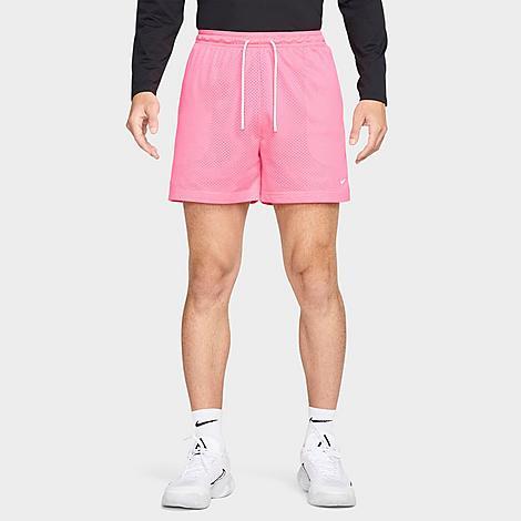 Nike Mens Nike Dri-FIT 5 Mesh Shorts - Mens White/Lt Photo Blue Product Image