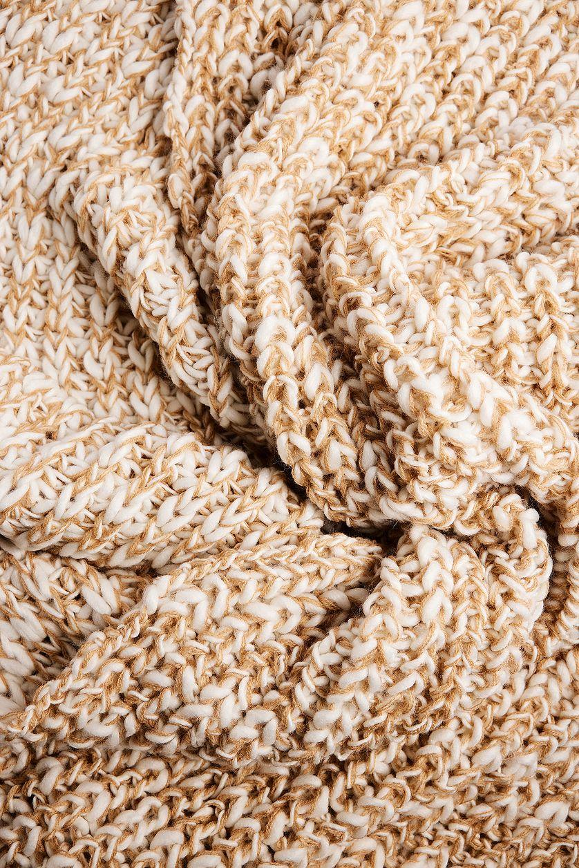 Chunky Knitted Scarf Product Image