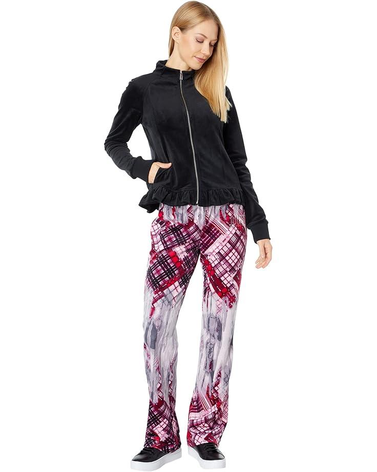 Relaxed Velour Zip Hoodie Product Image