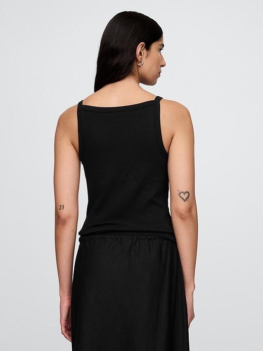 Modern Apron-Neck Tank Top Product Image