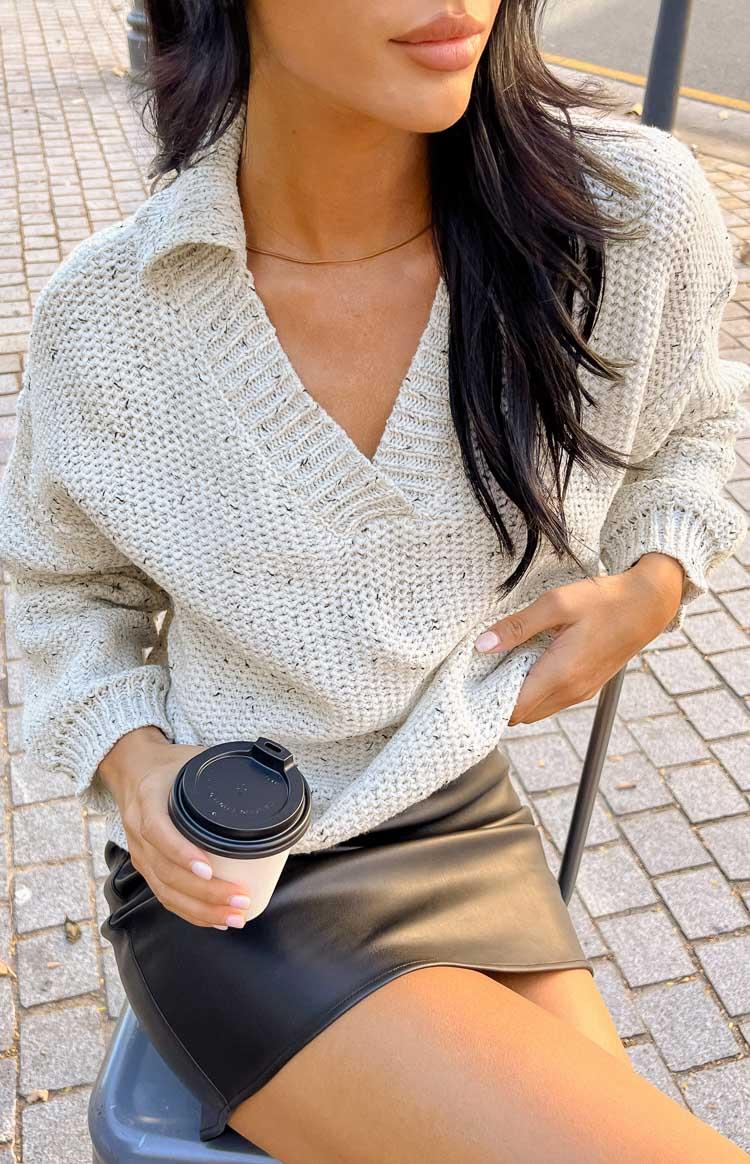 Jolly Grey Sweater Product Image