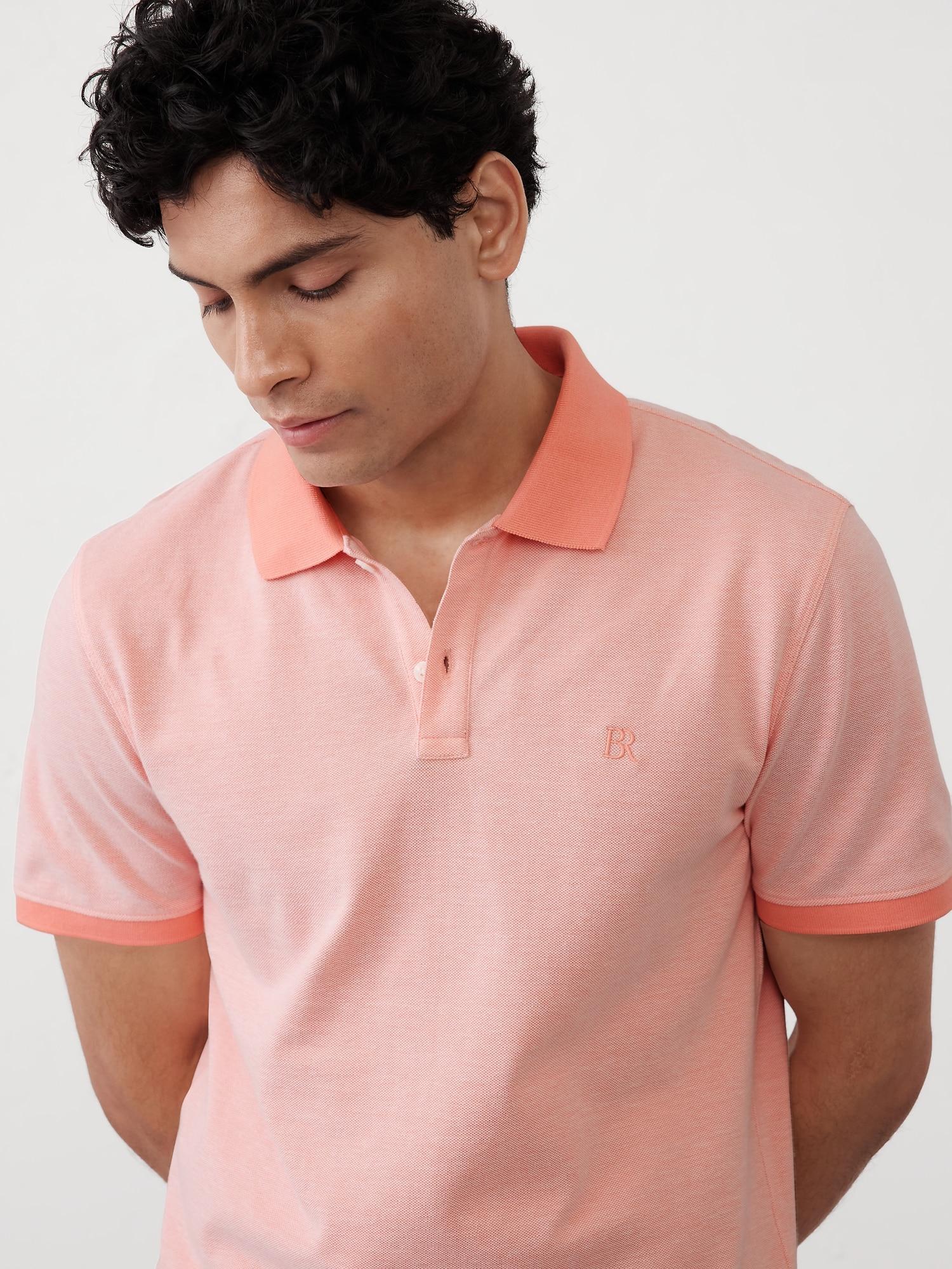 Slim Cotton Pique Polo Product Image