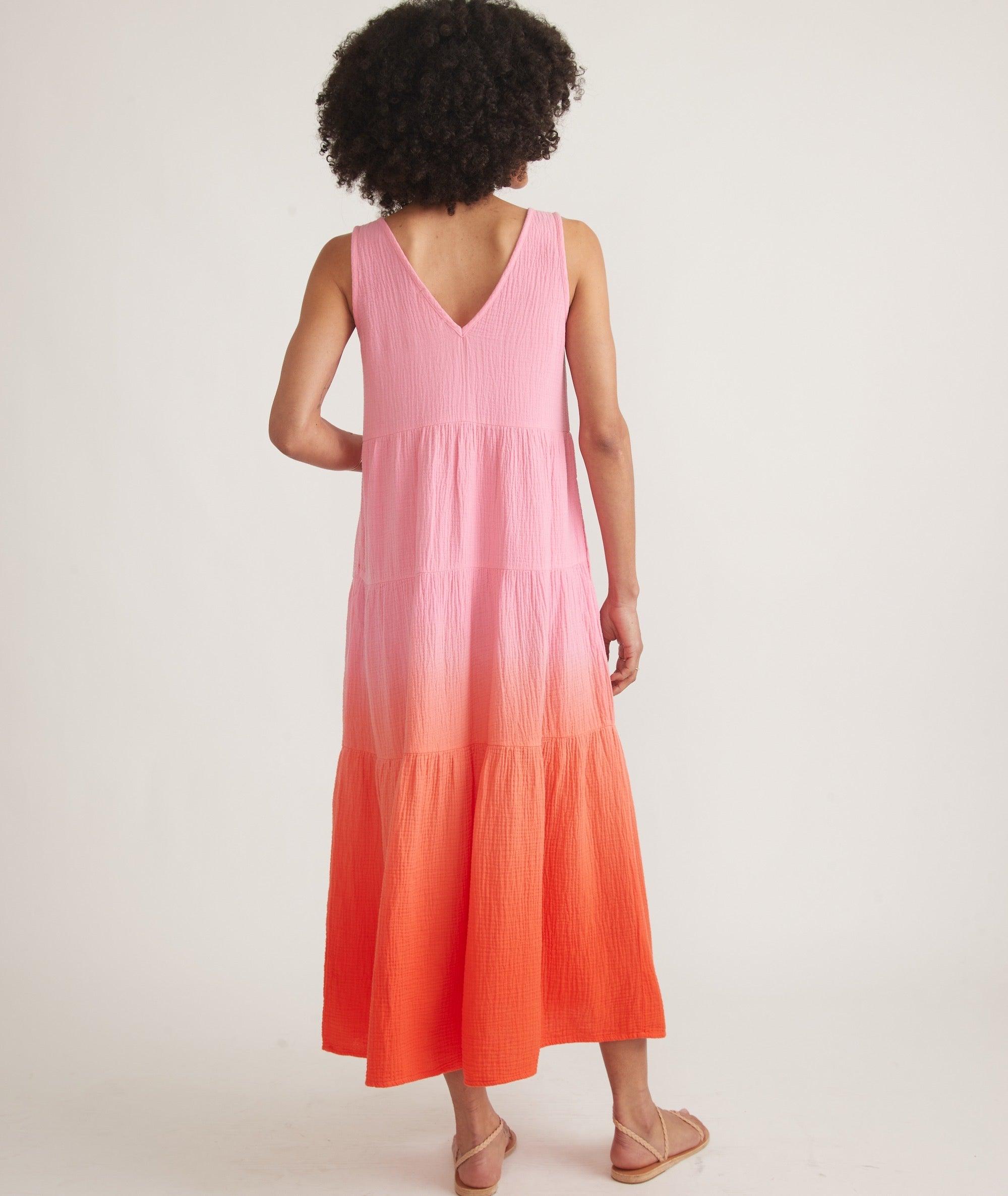Corinne Double Cloth Maxi Dress Product Image