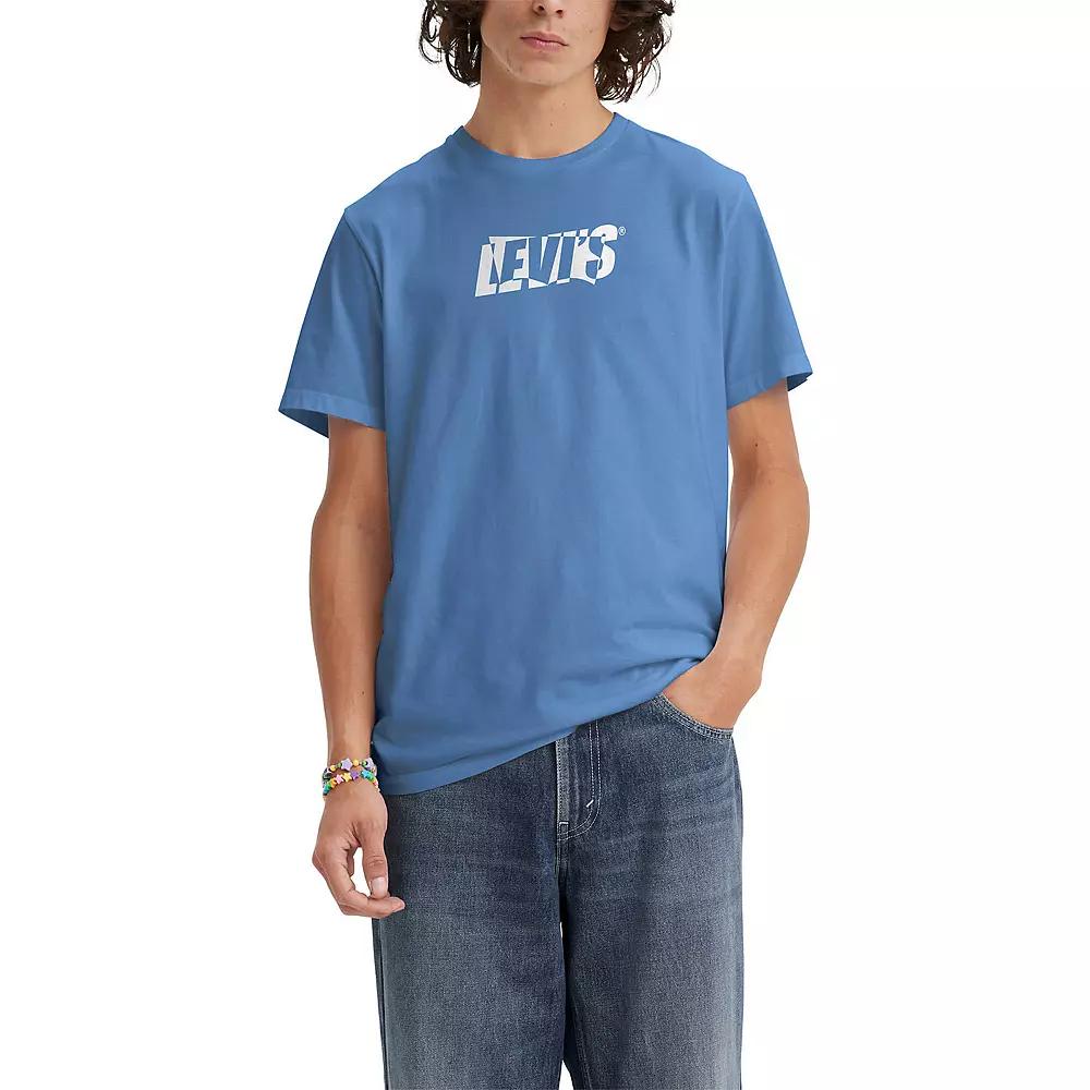 Men's Levi's® Classic Logo Graphic Tee, Size: Small, Blue Product Image