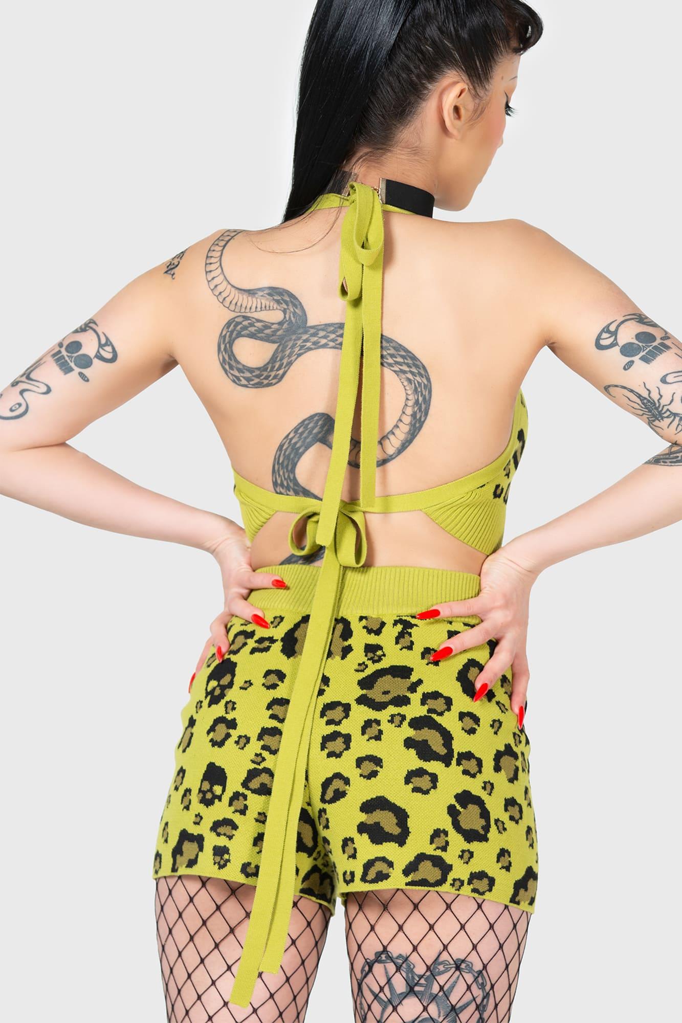 Skulleo Knit Shorts Female Product Image