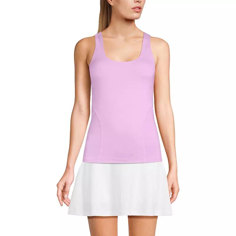 Women's Lands' End High Impact Scoop Neck Active Tank Top,  Product Image