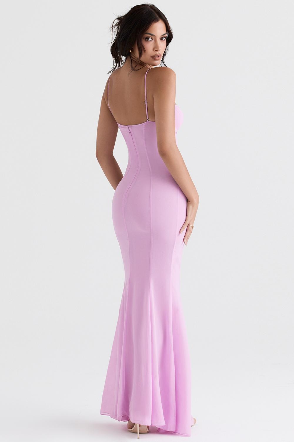 Loren  pink maxi dress Product Image