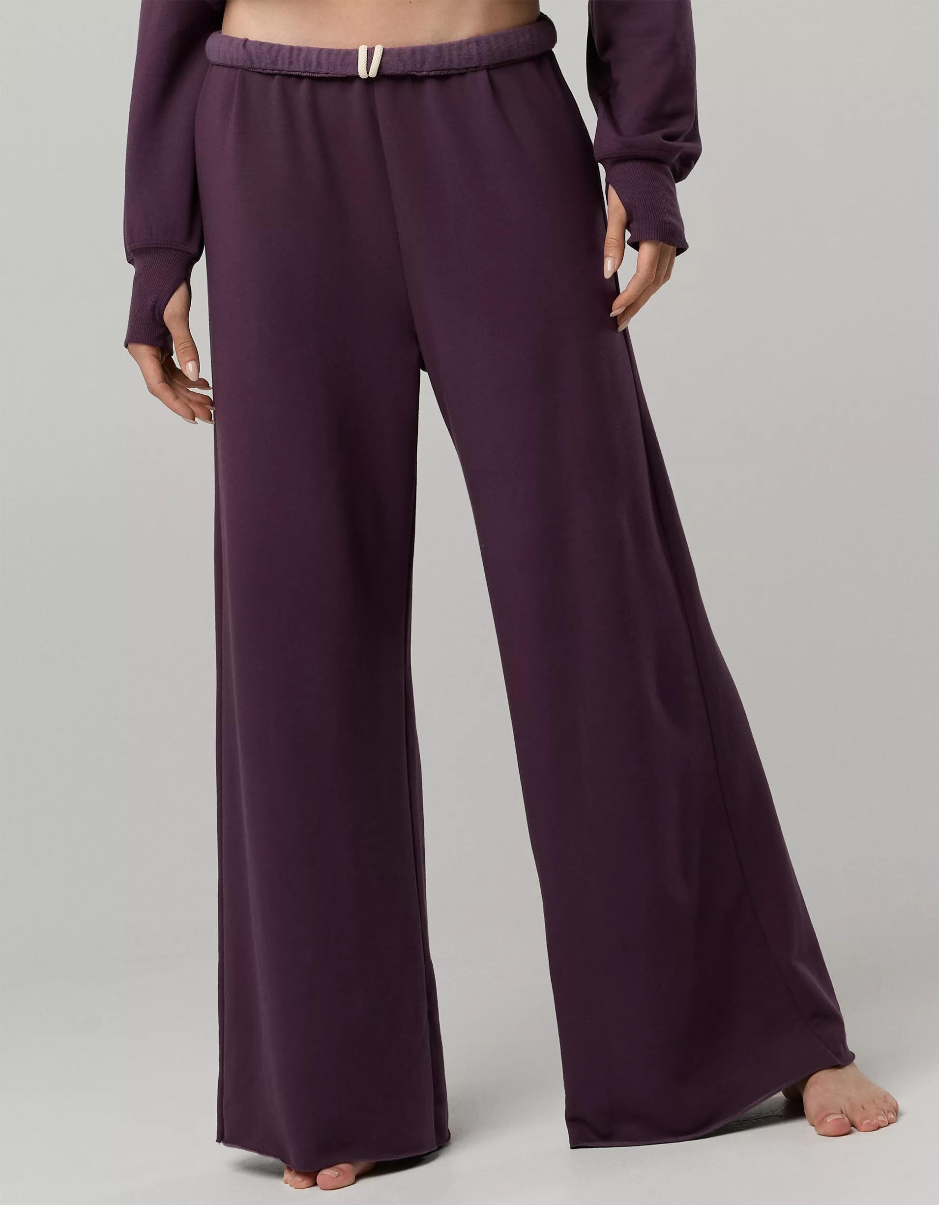 OFFLINE By Aerie OTT Fleece Super Wide Leg Pant Product Image