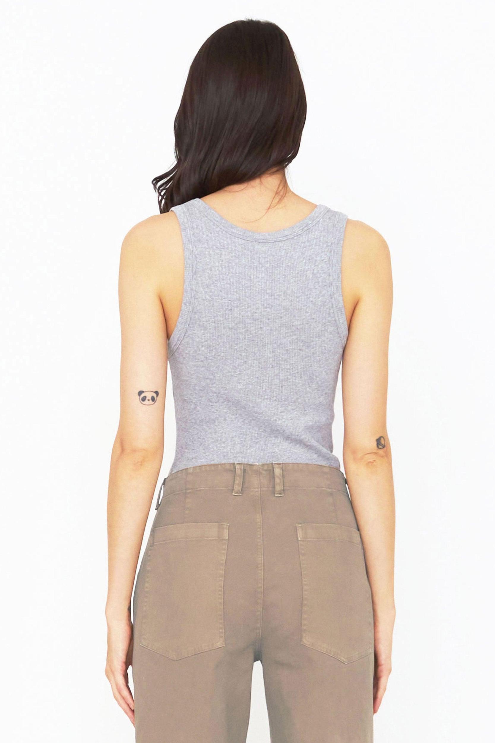 The Ribbed Lenny - Heather Grey Female Product Image