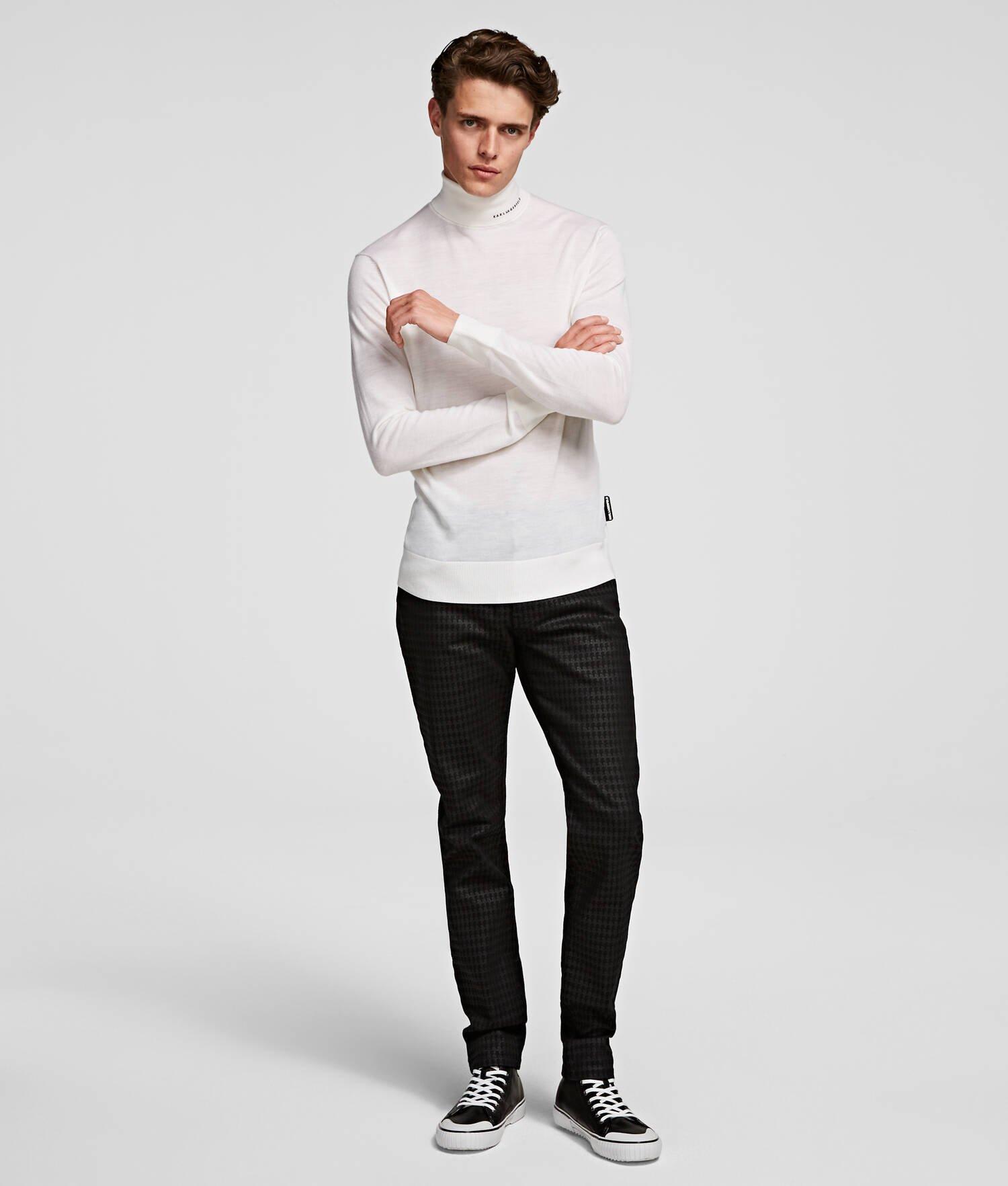 MERINO WOOL TURTLENECK SWEATER Product Image