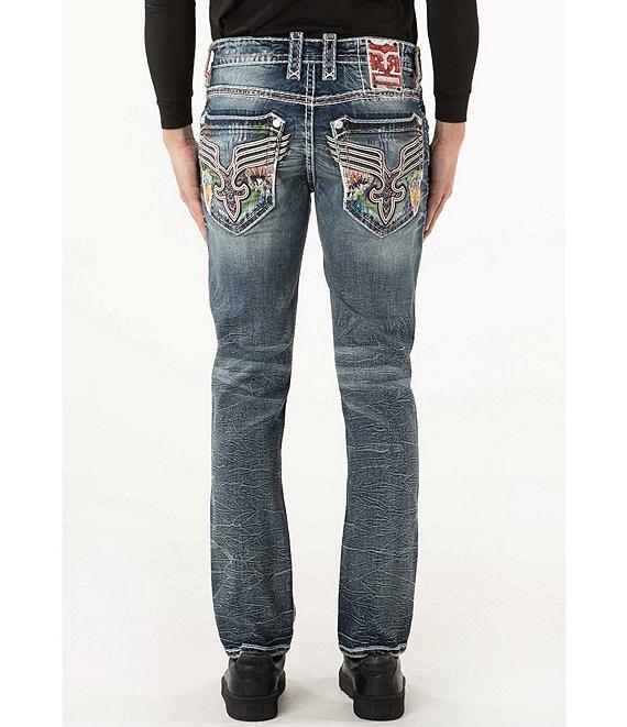 Rock Revival Vincenzo Alternate Straight Leg Jeans Product Image