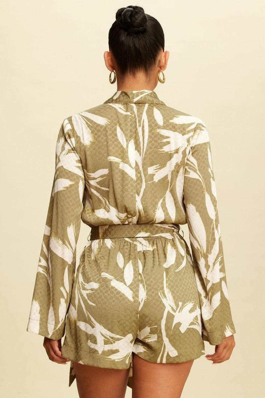 Vendima Tie Romper Product Image