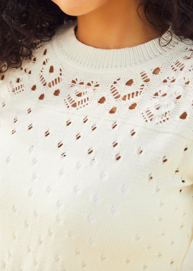 A Dash of Darling Short Sleeve Pullover Sweater Product Image