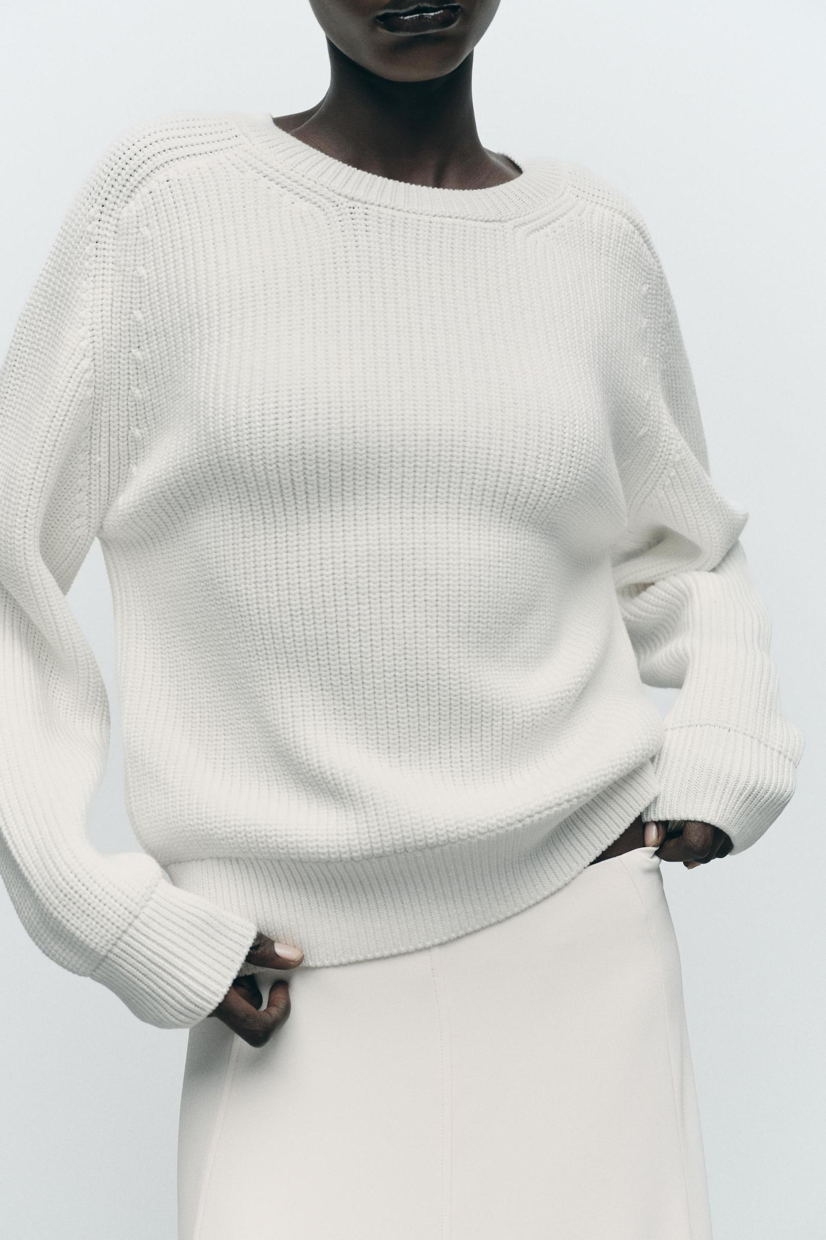 PURL KNIT SWEATER Product Image