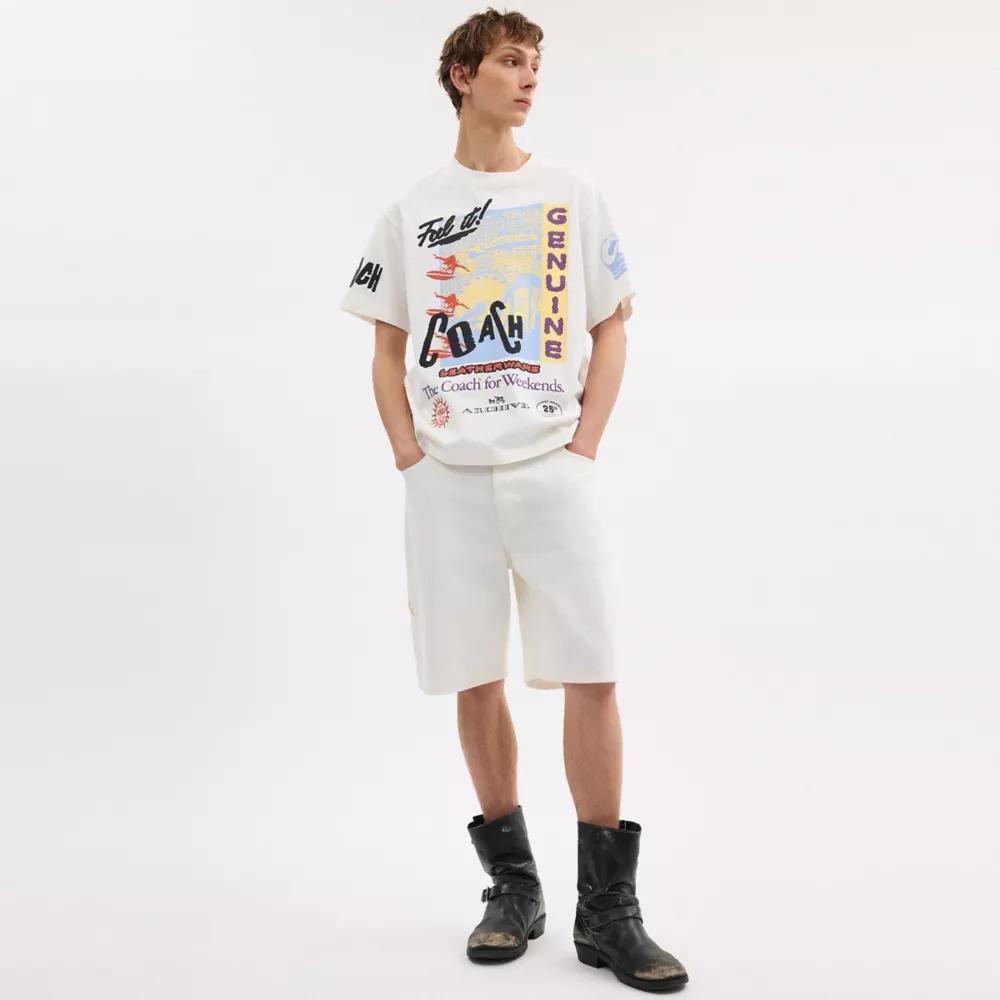 Denim Shorts Product Image