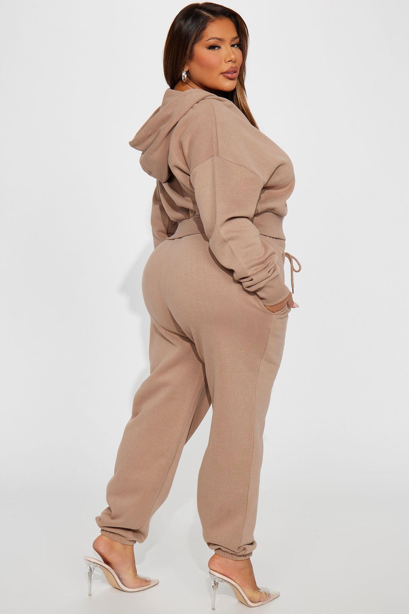 Brianna Jogger Pant Set - Mocha Product Image