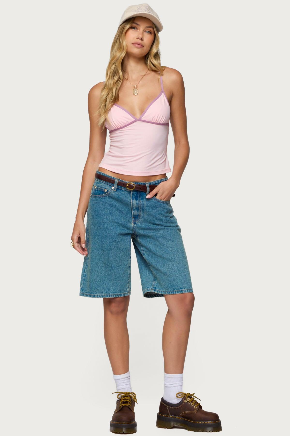 Leona Contrast Tank Top Product Image