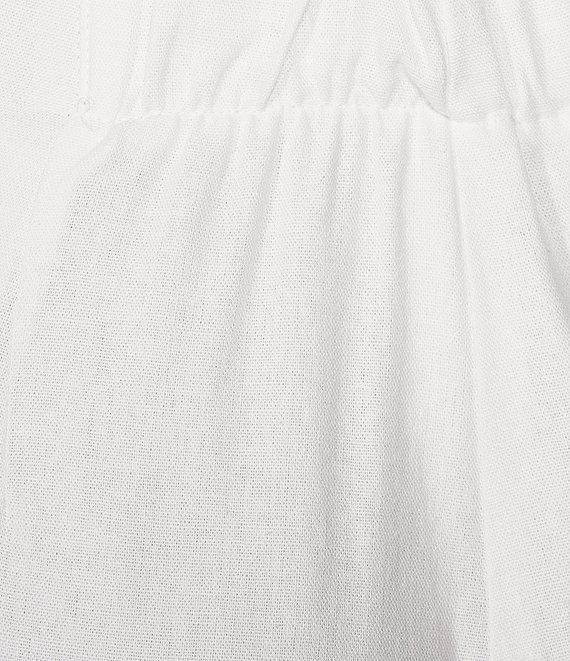 GB High Waisted Wide Leg Linen Pants Product Image