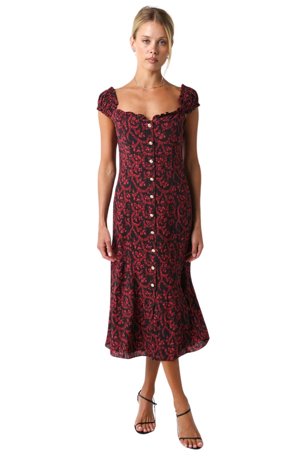 Savanah Button Dress Product Image