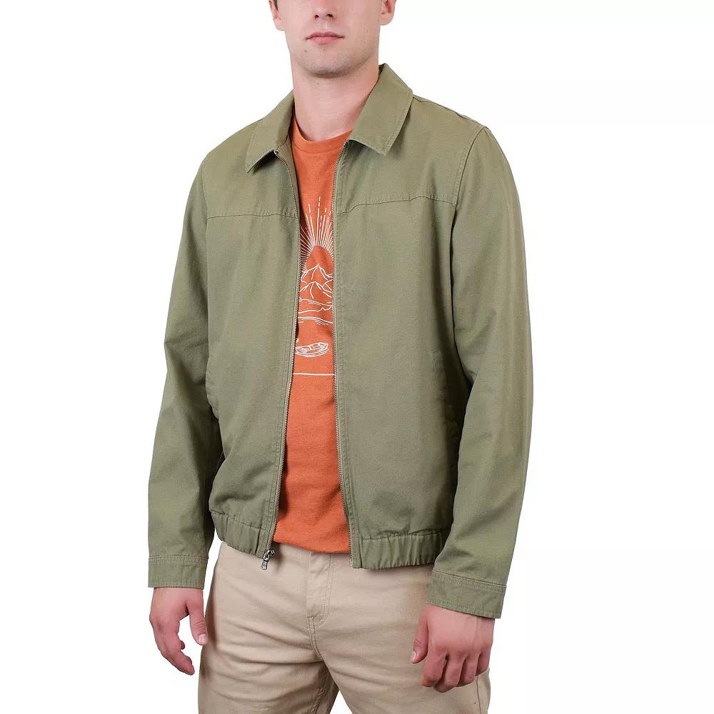 Men's The Bowery Cotton Harrington Jacket, Size: XXL, Light Green Product Image
