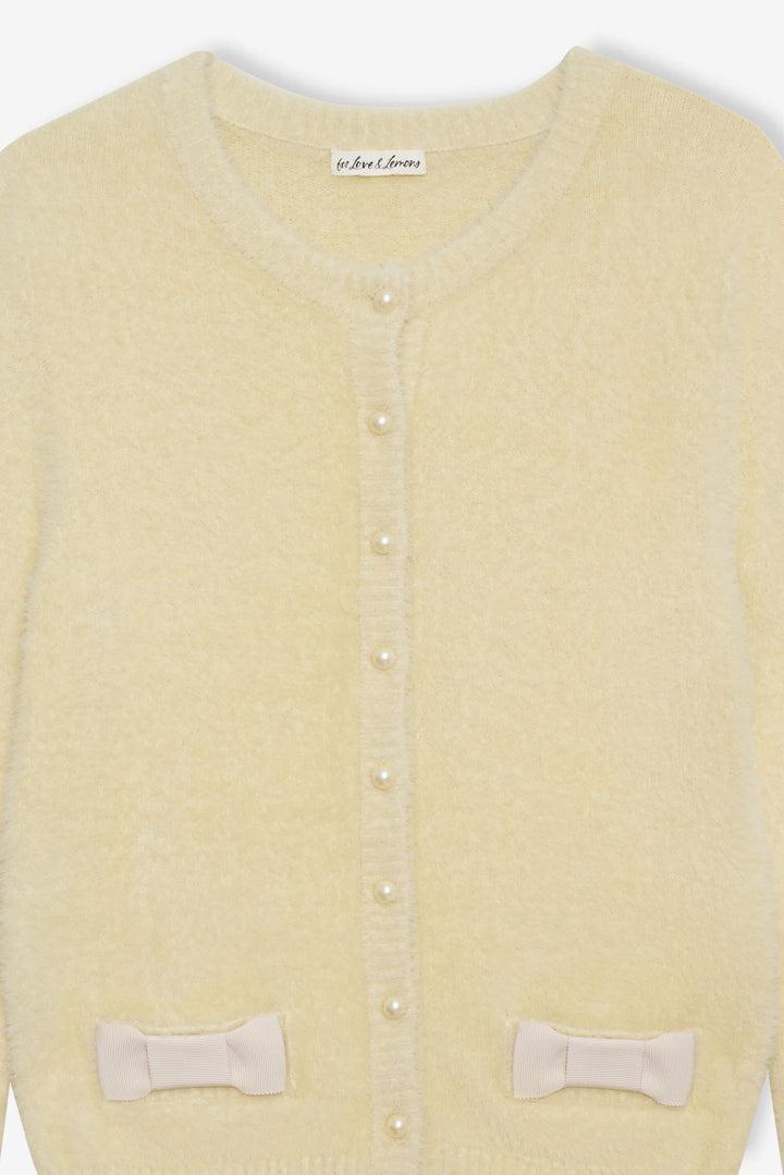Harper Cardigan — Yellow Product Image