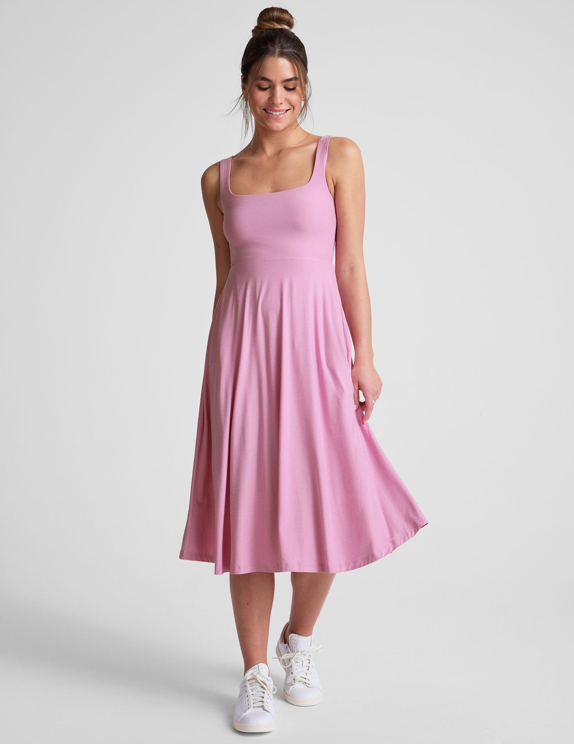 Featherweight At The Ready Square Neck Dress Product Image