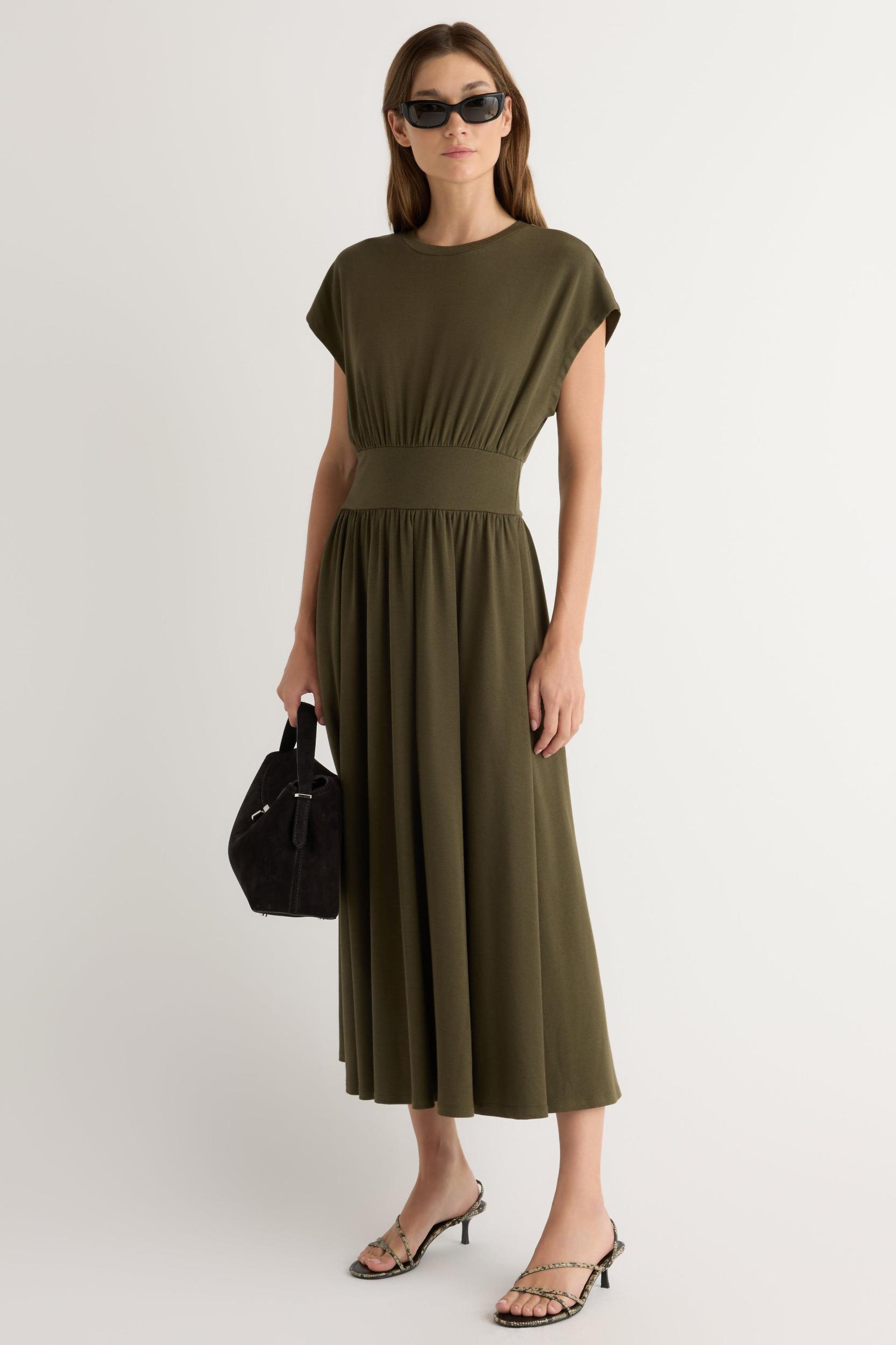 Prima Jersey Midi Dress Product Image