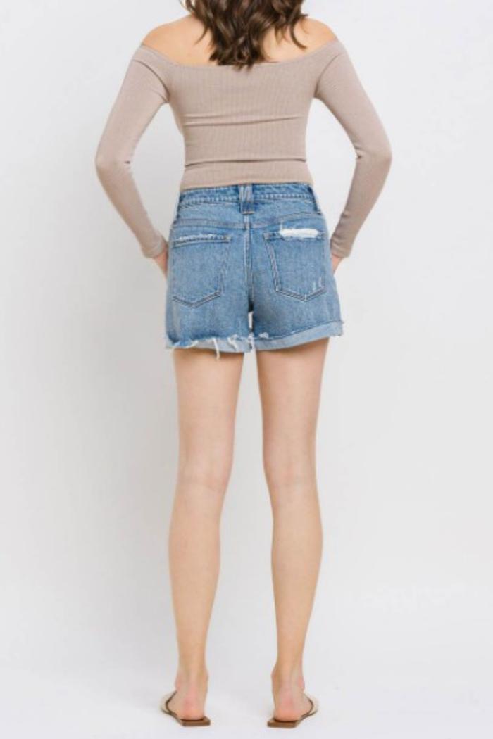 High Rise Shorts Product Image
