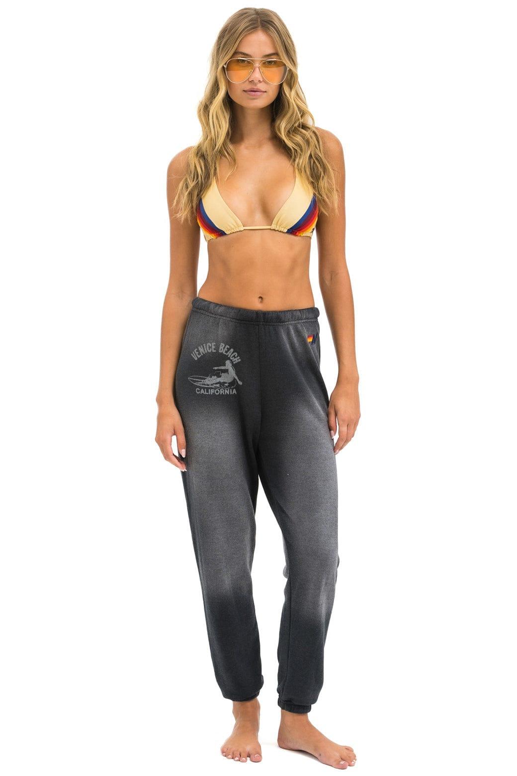 VENICE SURFER SWEATPANTS - FADED SMOKE Female Product Image
