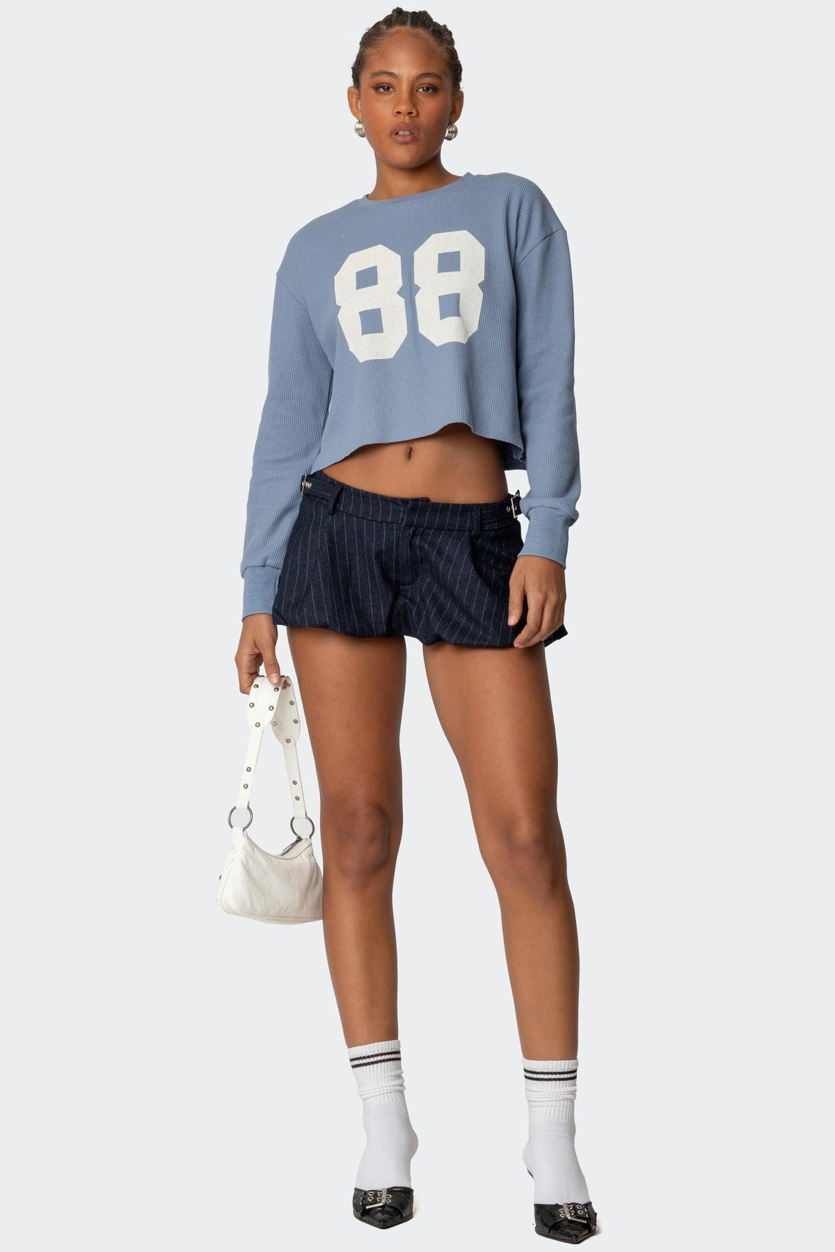 88 Waffle Long Sleeve T Shirt Product Image